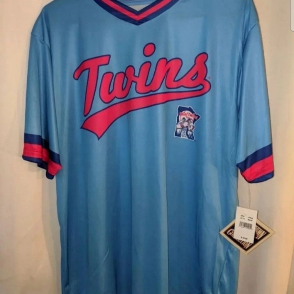 Minnesota Twins Jersey Cooperstown Collection Size Large